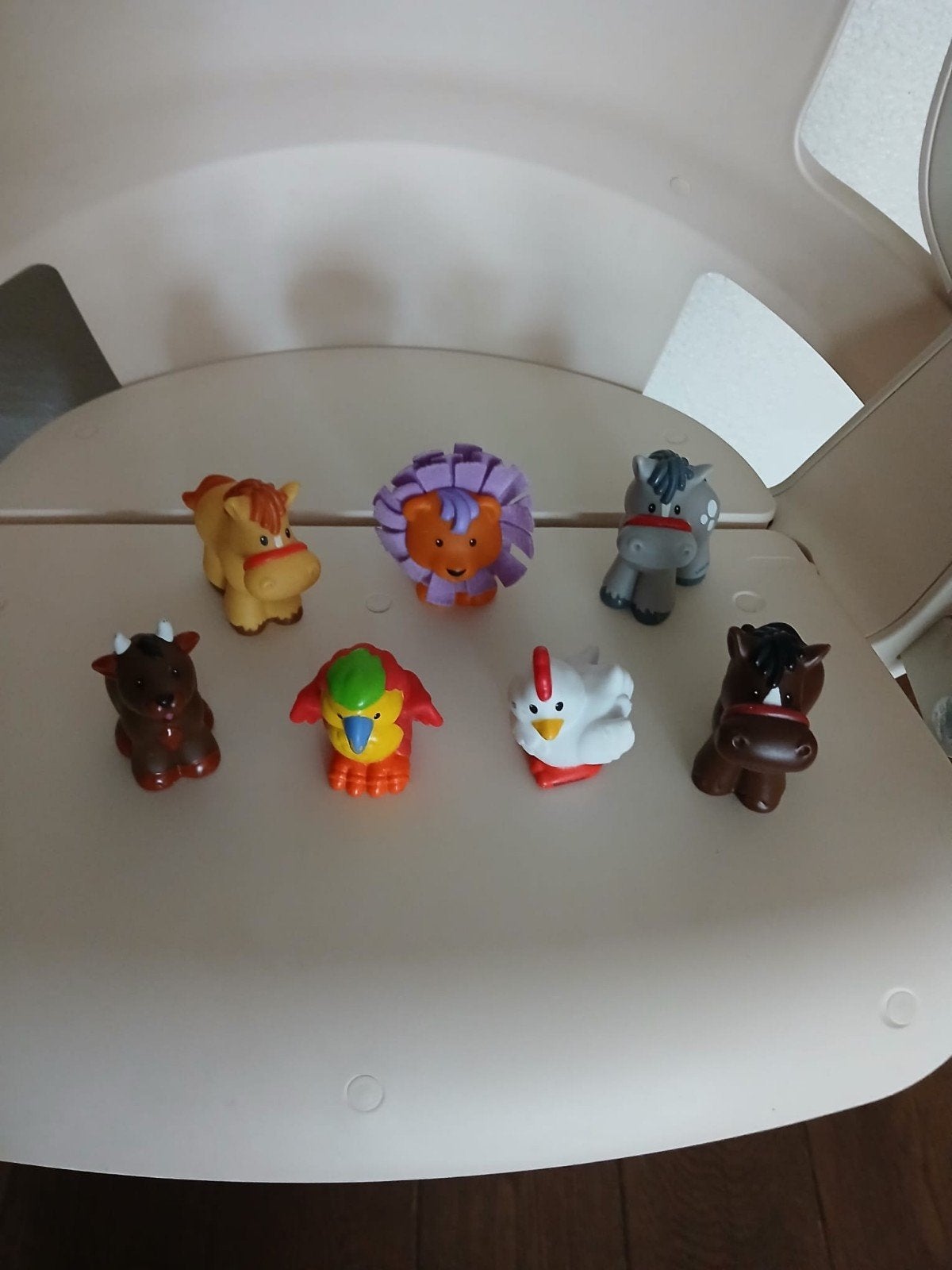 Little people Dieren 7stuks., Ophalen of Verzenden, Gebruikt