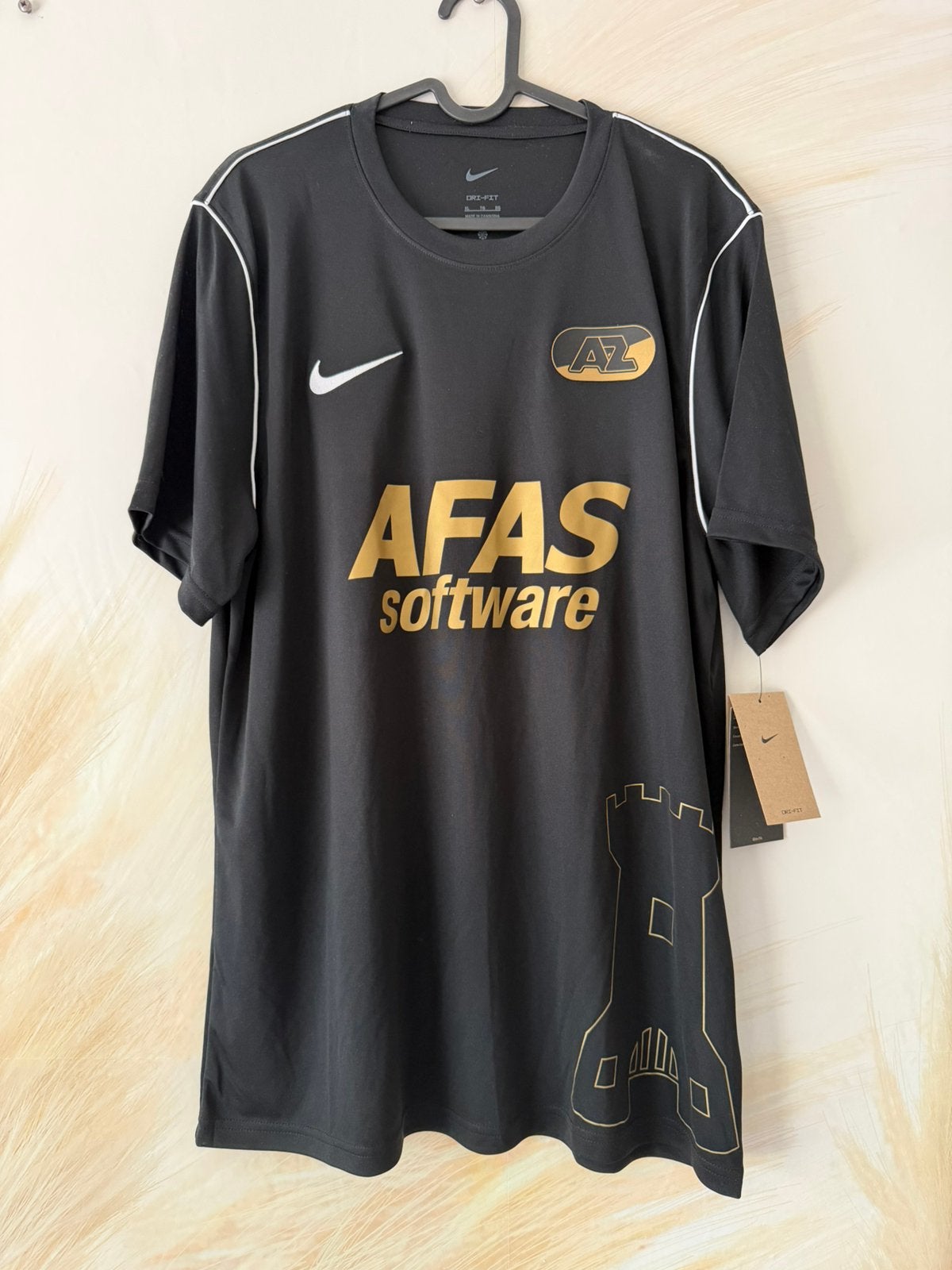 Nike az speciaal shirt (maat xl) nieuw met kaartjes, Zwart, Ophalen of Verzenden, Voetbal, Maat 56/58 (XL)