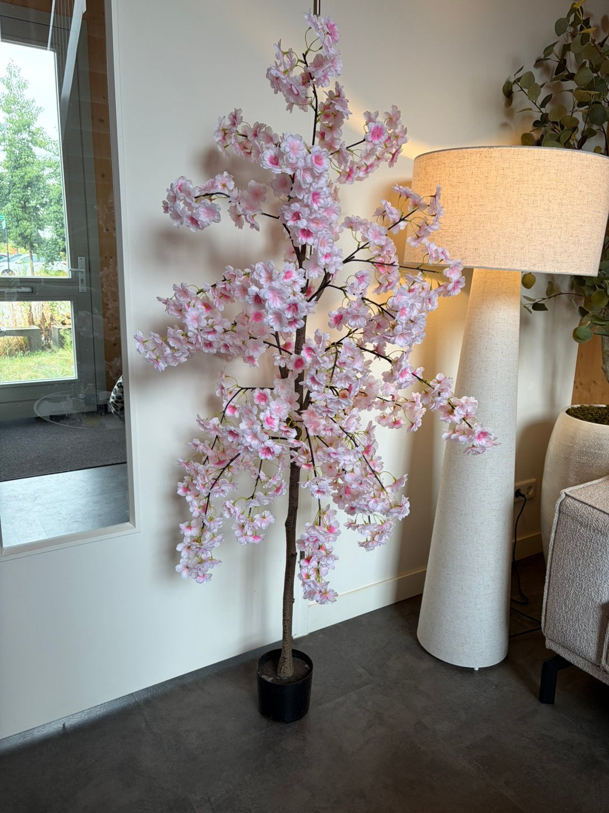 Kunst bloesem boom, Huis en Inrichting, Woonaccessoires | Kunstplanten en Kunstbloemen, Ophalen, Zo goed als nieuw