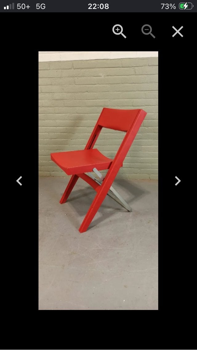 Design klapstoel. Niels Gammelgaard., Ophalen of Verzenden, Zo goed als nieuw, Eén