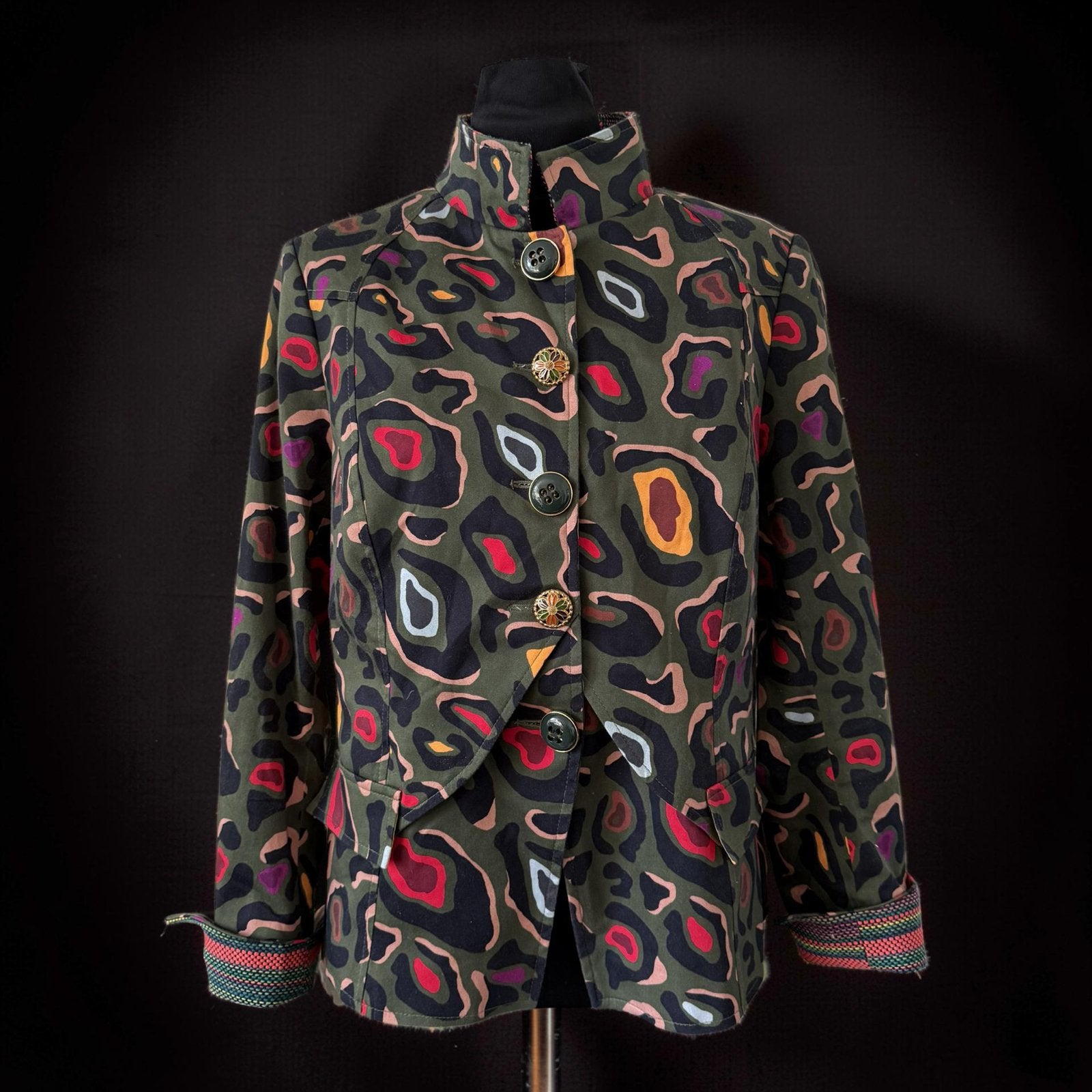 Maiden Lane blazer maat 44, Kleding | Dames, Ophalen of Verzenden, Gedragen, Maat 42/44 (L), Groen