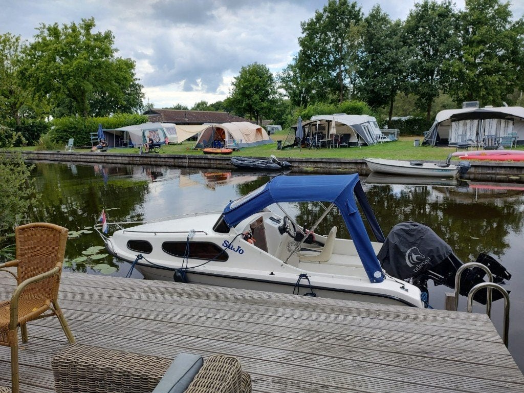 Unieke snel varende boot, zeer geschikt voor dagrecreatie, Overige merken, Gebruikt, 5 m, Afdekzeil