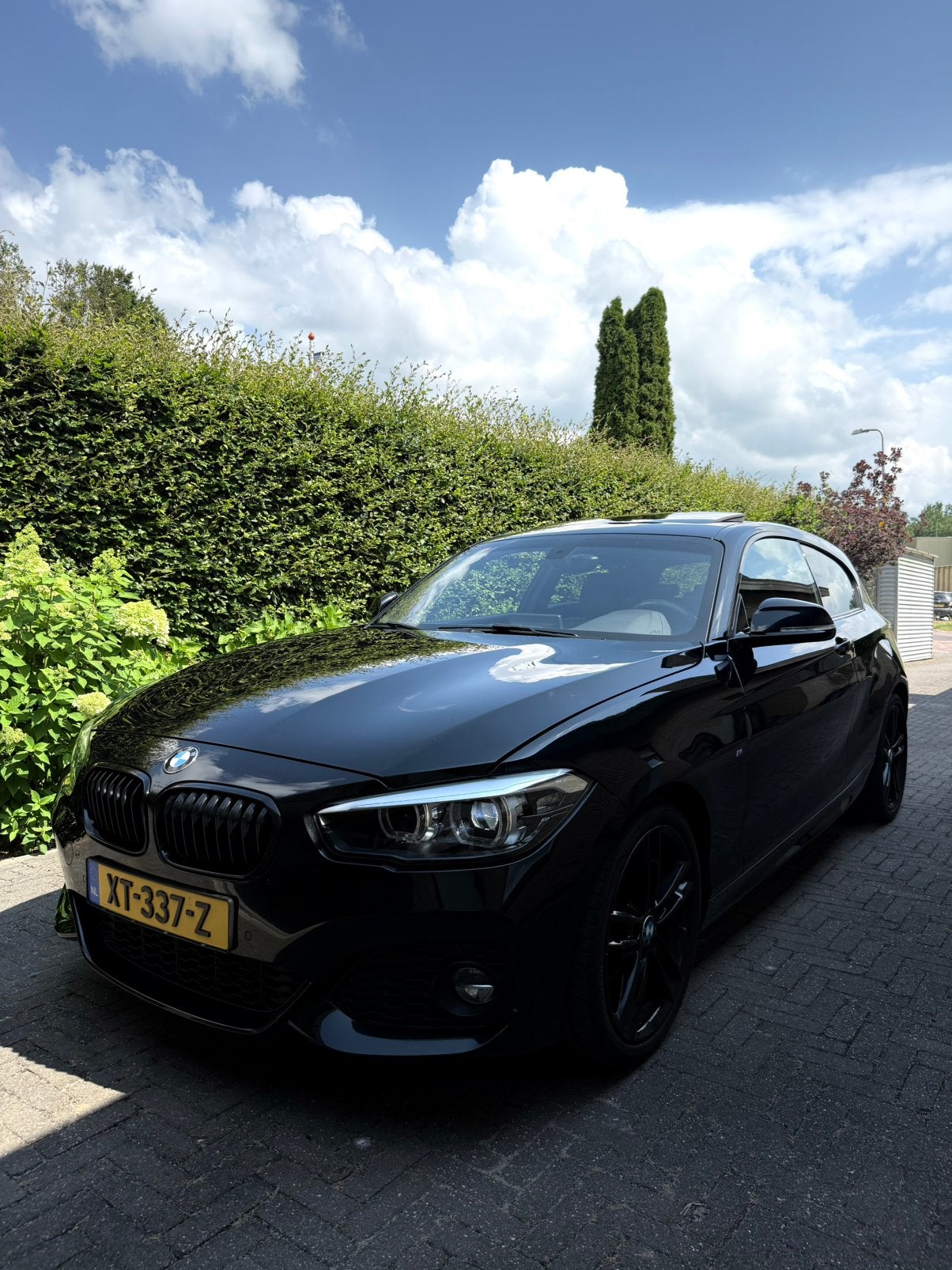 BMW 1-Serie 118i 136pk Aut 2019 Zwart, Auto's, BMW, Zwart, 1290 kg, Zwart, 650 kg