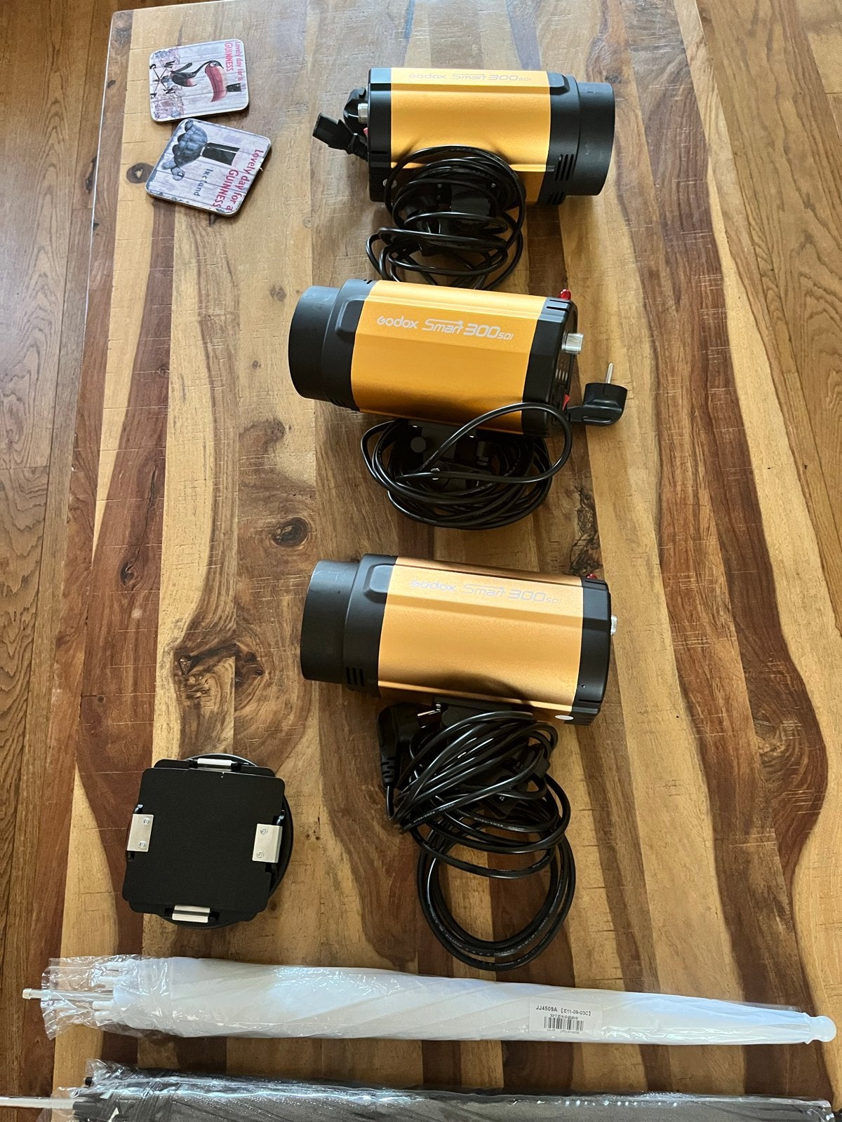 Complete Godox Smart 300SDI Fotostudio Set met Accessoires, Ophalen of Verzenden, Gebruikt, Complete fotostudio
