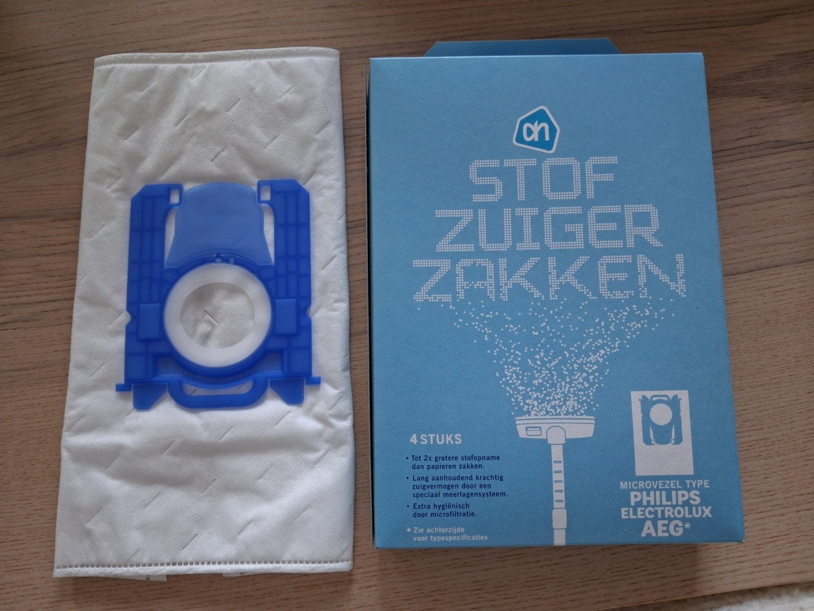 Gratis AH stofzuigerzakken voor Philips, Electrolux, AEG, Witgoed en Apparatuur, Stofzuigers, Ophalen, Nieuw