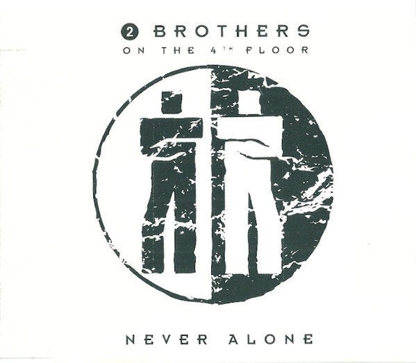 CD single -2 Brothers on the 4th floor - Never Alone (1993), Ophalen of Verzenden, Gebruikt