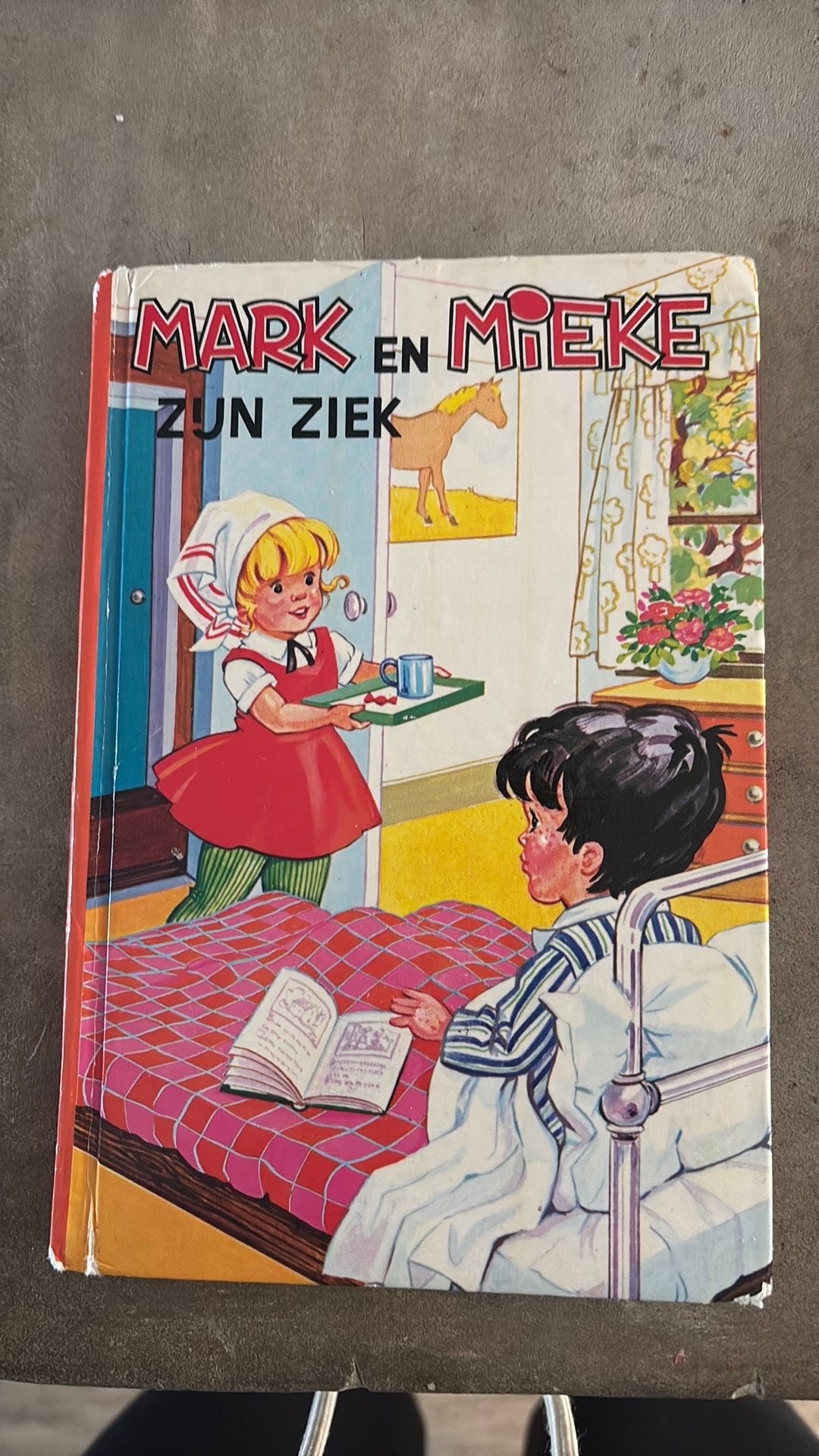 Kinderboek Mark en Mieke zijn ziek, Boeken, Ophalen of Verzenden, Gelezen, Non-fictie