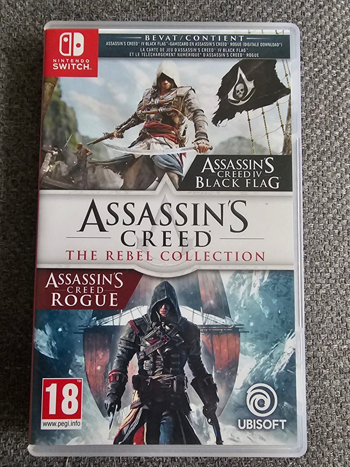 Assassin's Creed: The Rebel Collection Nintendo Switch, Spelcomputers en Games, Spelcomputers | Nintendo Switch, Zo goed als nieuw