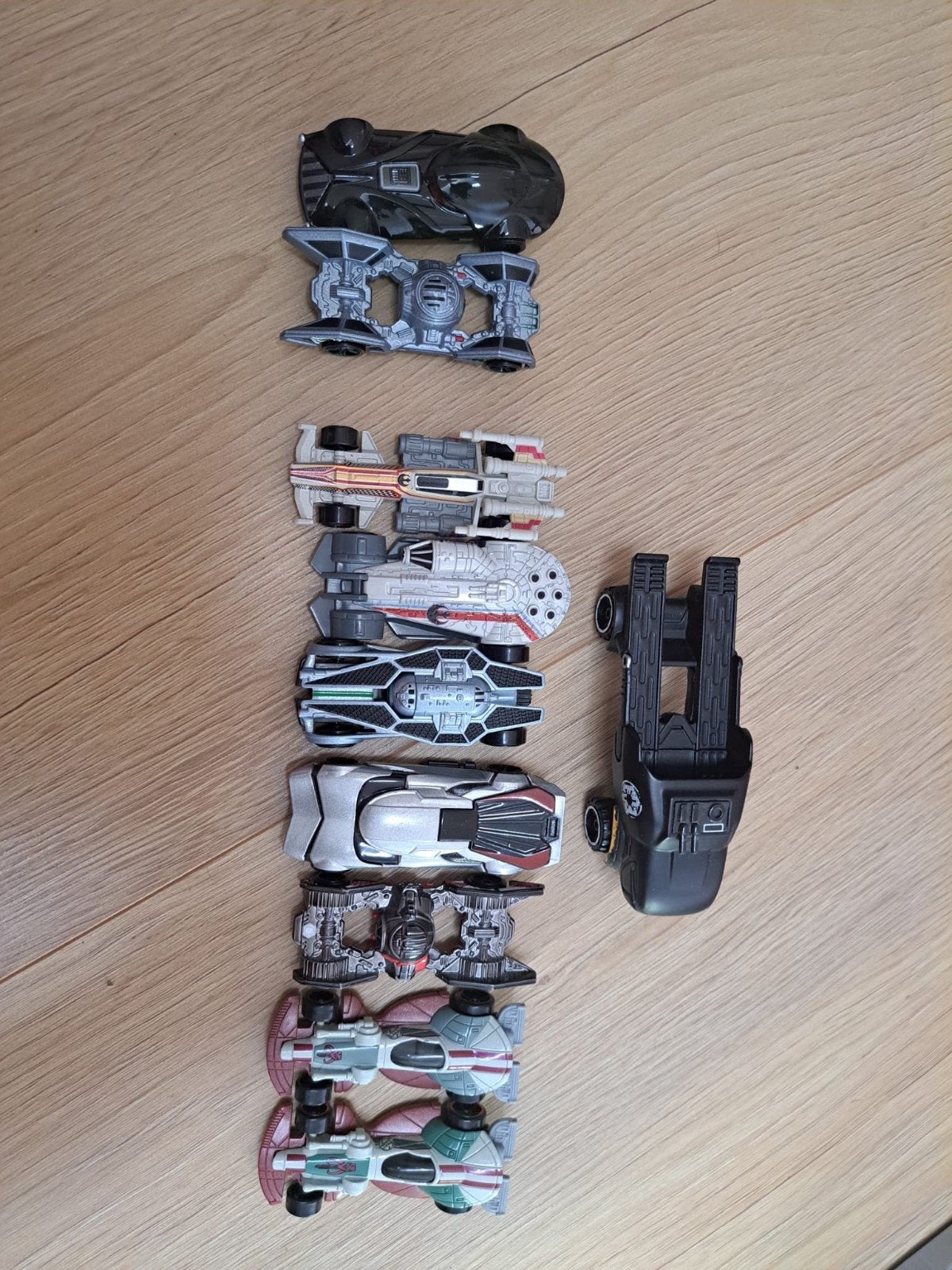 Grote set Hot Wheels star wars, Ophalen of Verzenden, Zo goed als nieuw