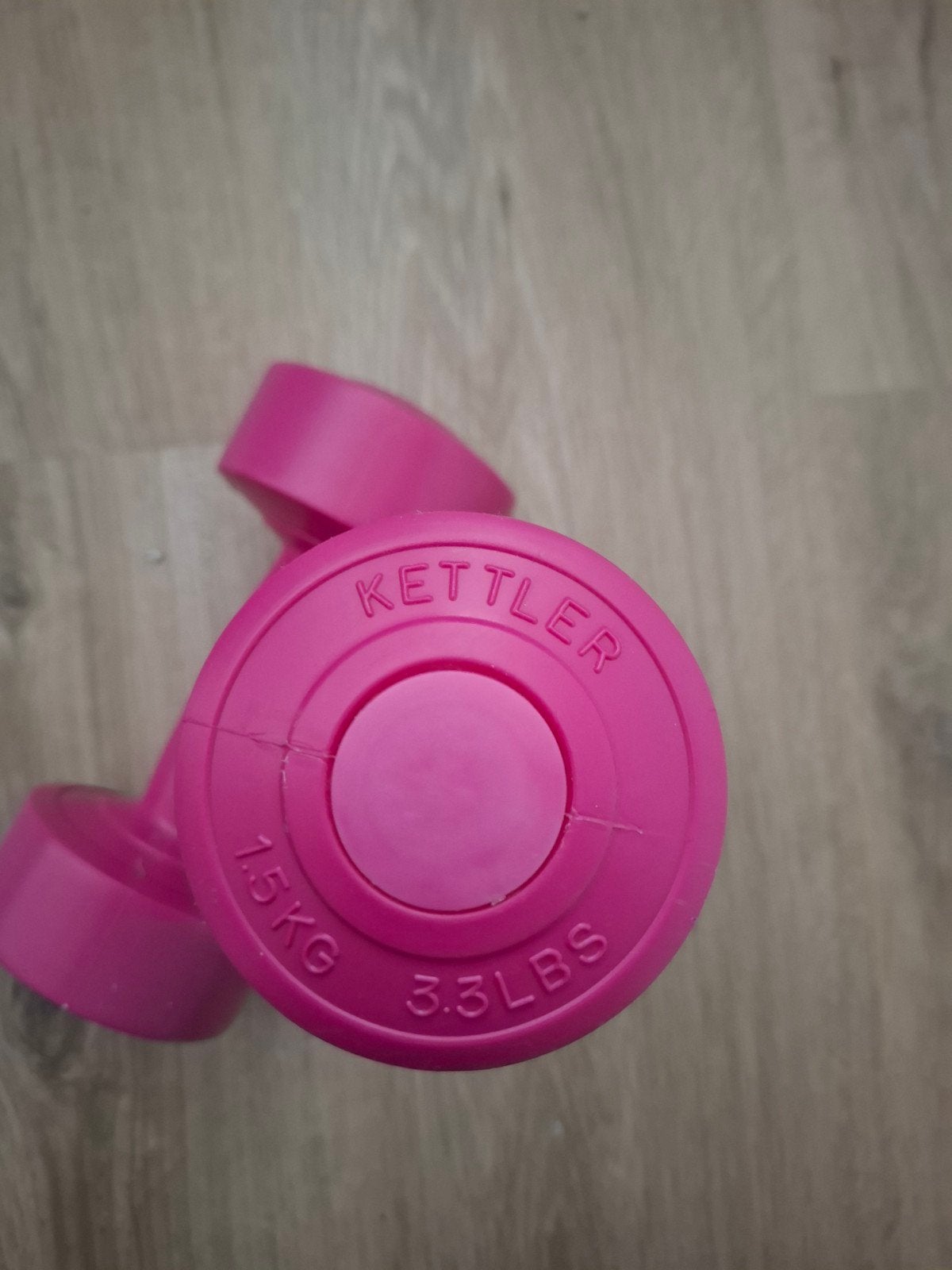 Te koop twee dumbels Kettler., Ophalen of Verzenden, Zo goed als nieuw, Dumbbell
