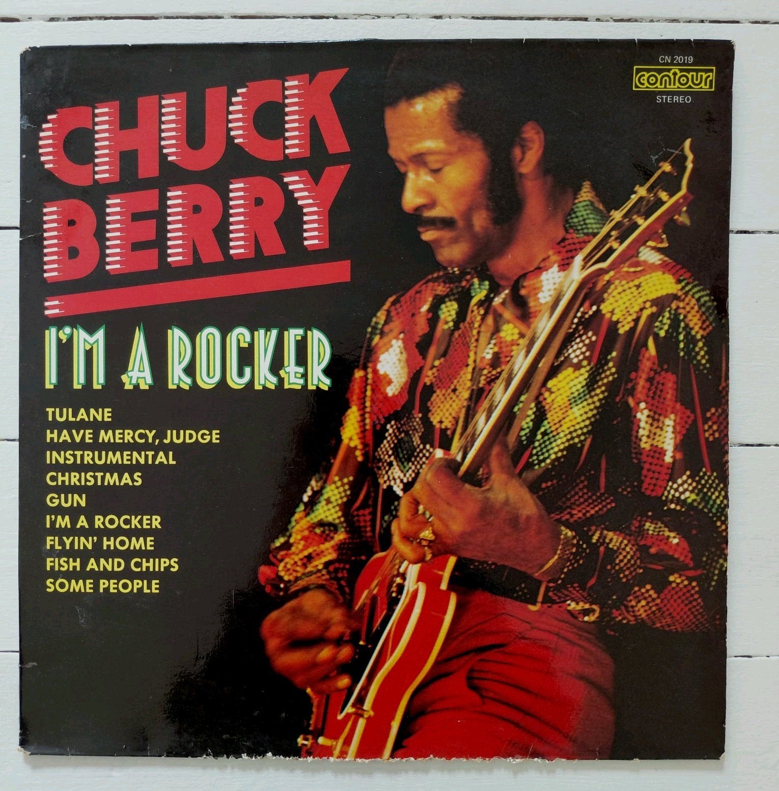 chuck berry I'm a rocker lp vinyl, Ophalen of Verzenden, Gebruikt, 12 inch