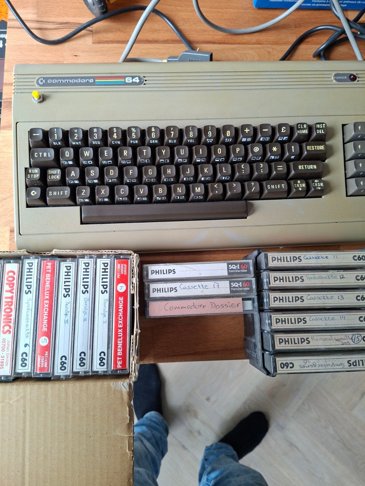 commodore 64, Ophalen