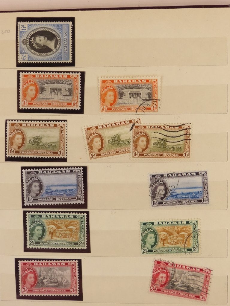 BAHAMAS - partijtje met wat moderner materiaal - (E734), Ophalen of Verzenden, Buitenland