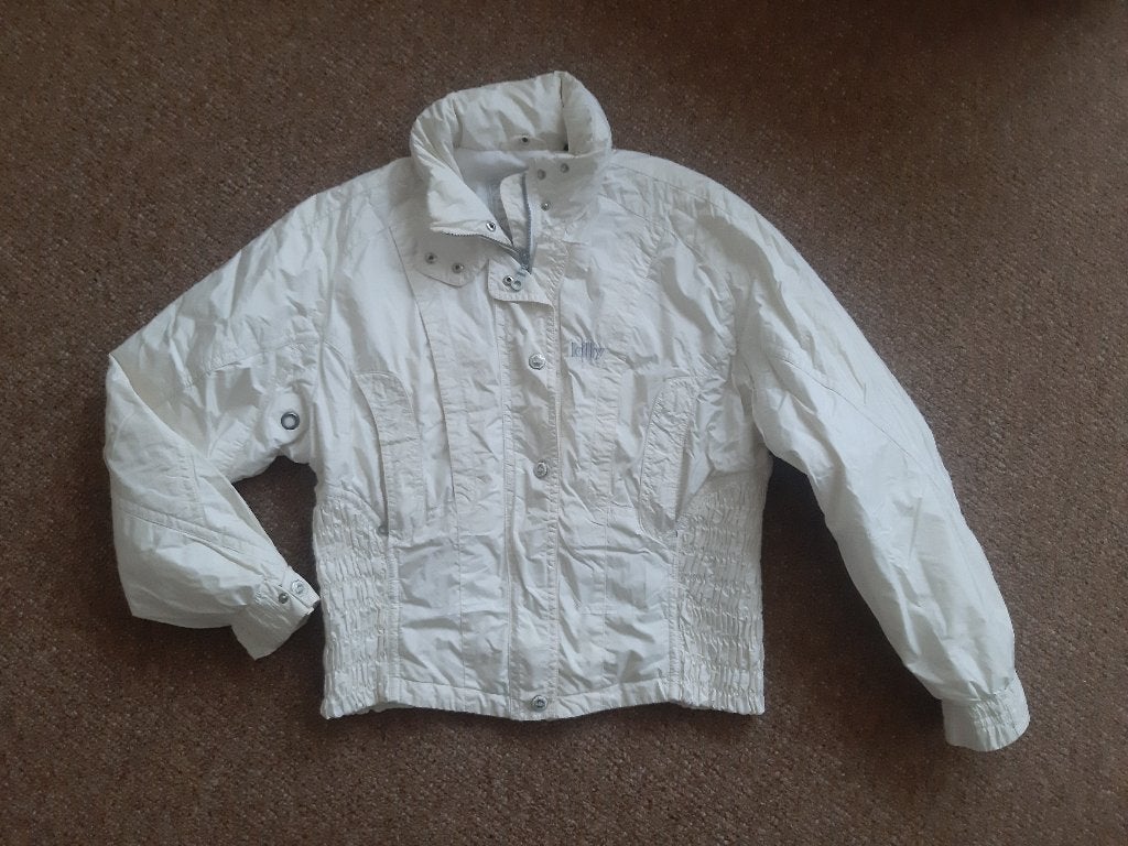 prachtige witte winterjas / ski jas Killy maat 38, Zo goed als nieuw, Killy, Jack, Ophalen
