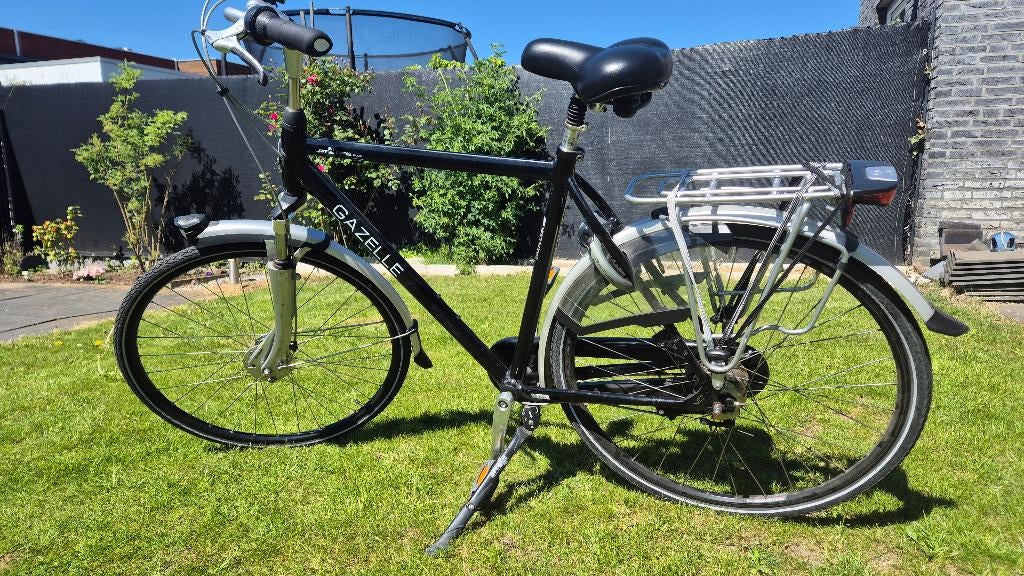 Herenfiets Gazelle 28 inch, Ophalen, Terugtraprem, Zo goed als nieuw, 61 tot 65 cm