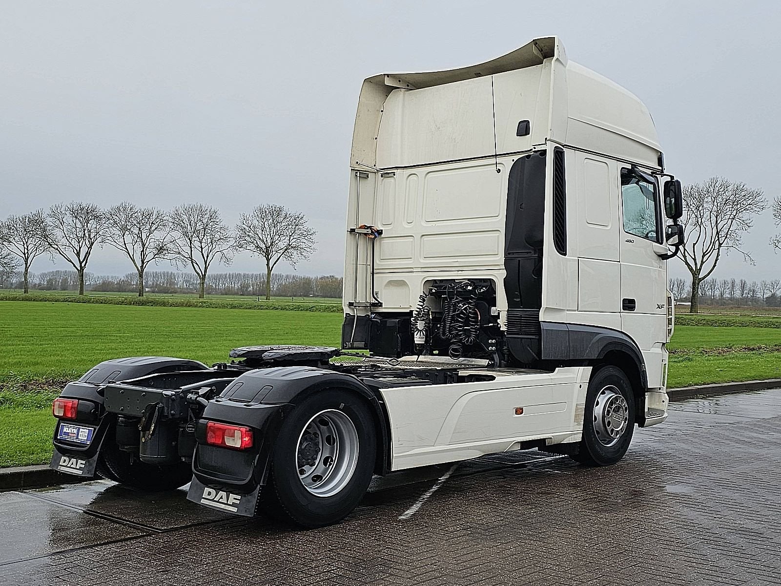 DAF XF 480 ssc skirts skylights, Automaat, Stoelverwarming, Euro 6, Wit