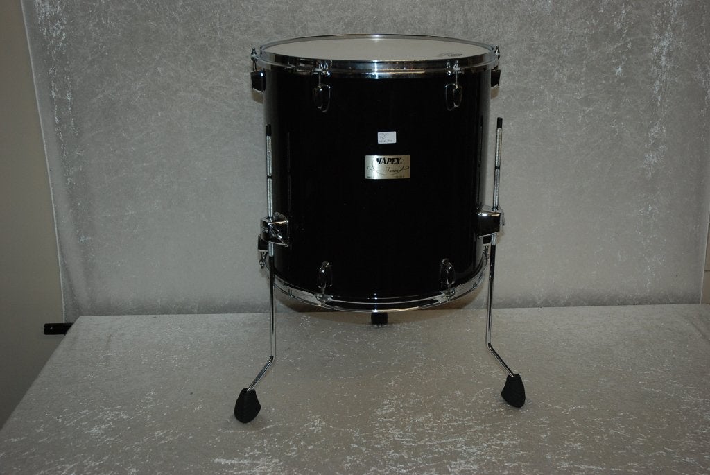 Mapex V serie Floortom zwart 16x16 inch  <26261712>, Gebruikt, ., Drums of Percussie, Ophalen of Verzenden