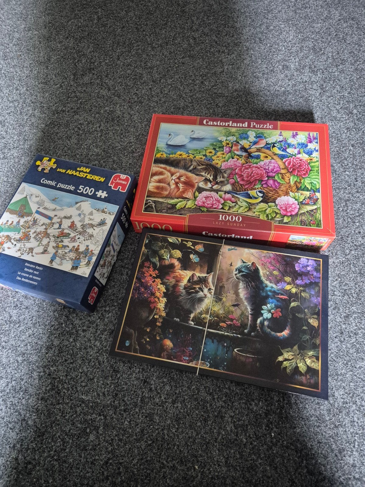 Leuke legpuzzels, Ophalen, 500 t/m 1500 stukjes, Zo goed als nieuw, Legpuzzel
