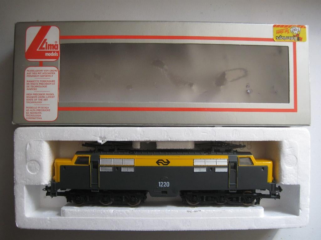Modeltrein Ho: Lima NS loc 1220 (208024L), Analoog, Ophalen of Verzenden, Zo goed als nieuw, Lima