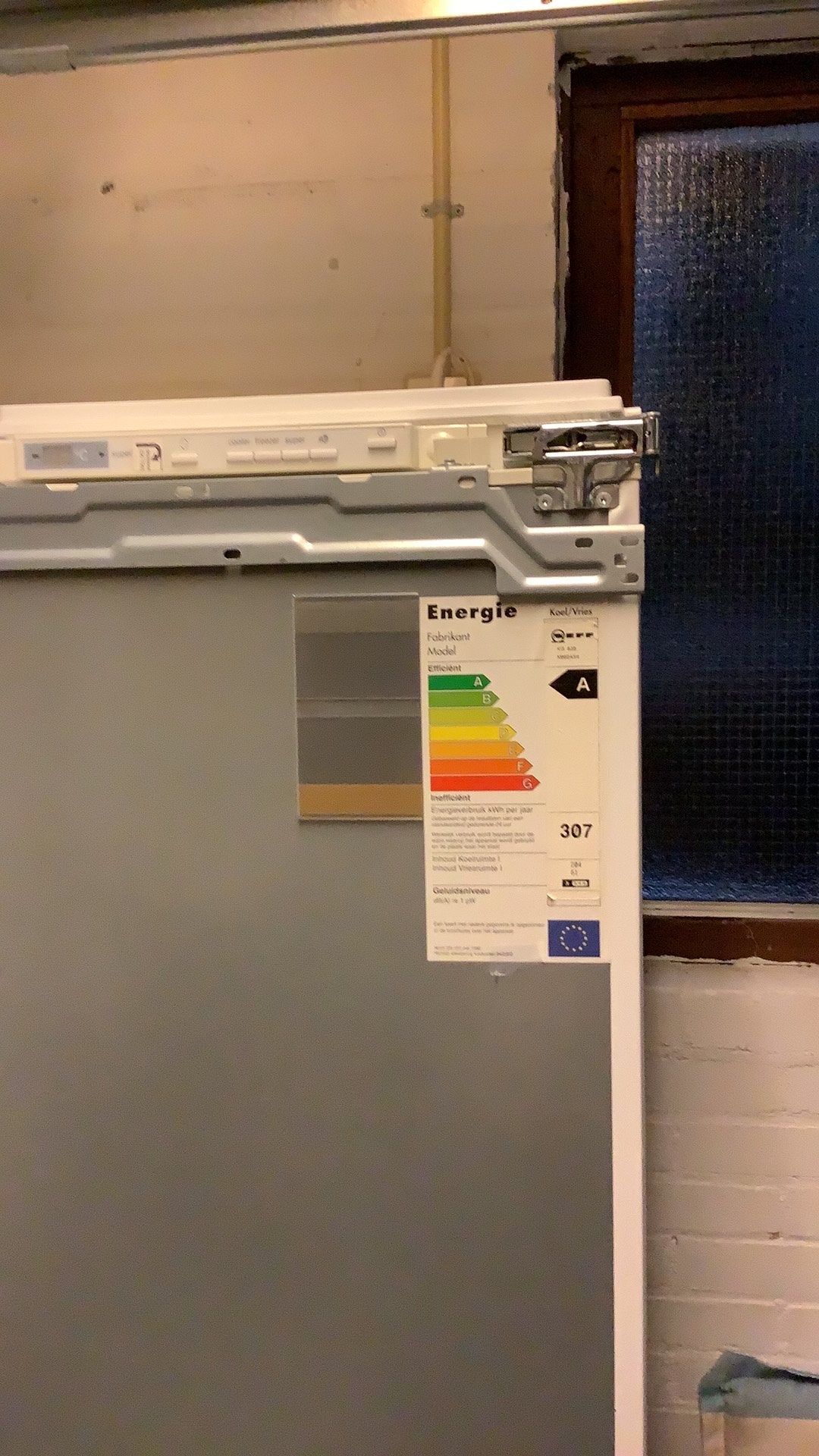 Inbouw koelkast, Witgoed en Apparatuur, Ophalen, Gebruikt, 200 liter of meer, 60 cm of meer