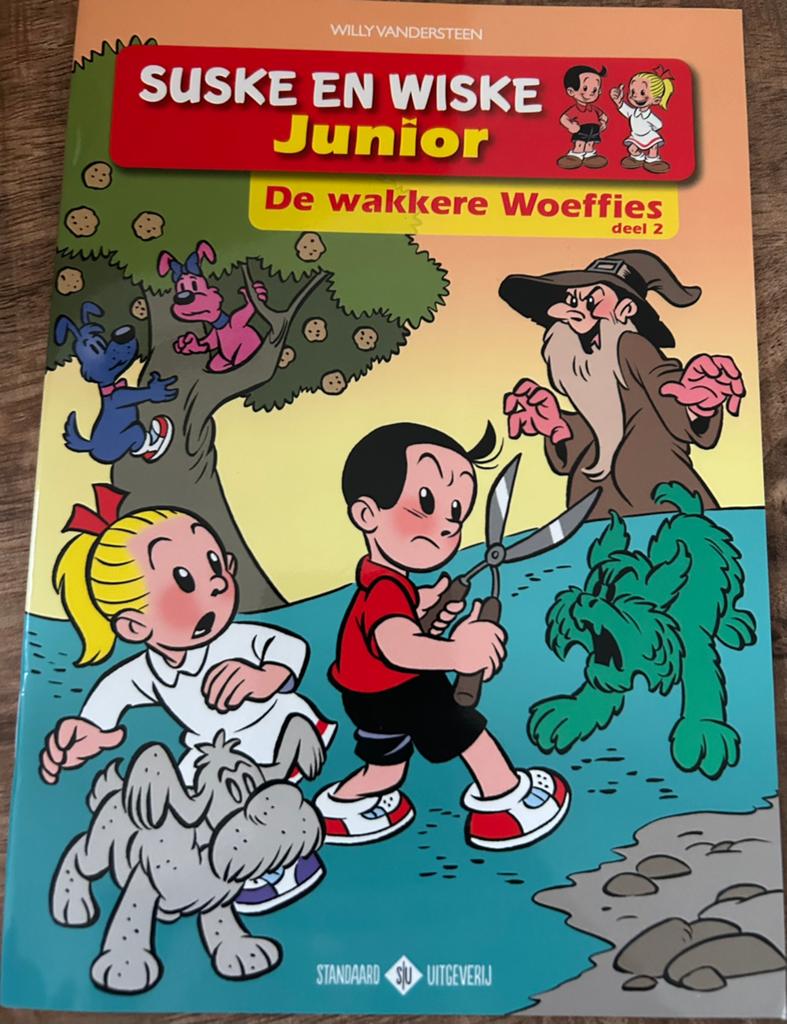Suske en Wiske Junior: De wakkere Woeffies deel 2, Eén stripboek, Ophalen of Verzenden, Zo goed als nieuw
