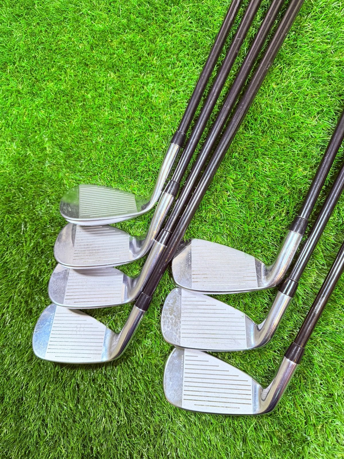 Cobra King F9 One Length IJzers – 5 t/m SW (Rechtshandig), Overige merken, Ophalen of Verzenden, Zo goed als nieuw, Club