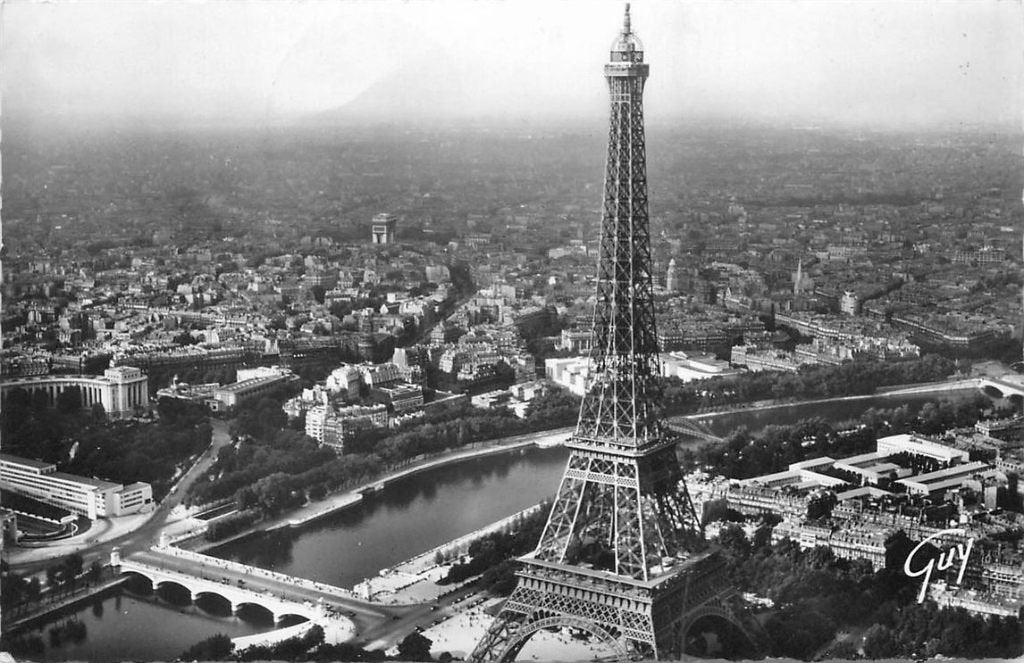 701-458-031 Paris Tour Eiffel, Ophalen of Verzenden, Voor 1920, Frankrijk