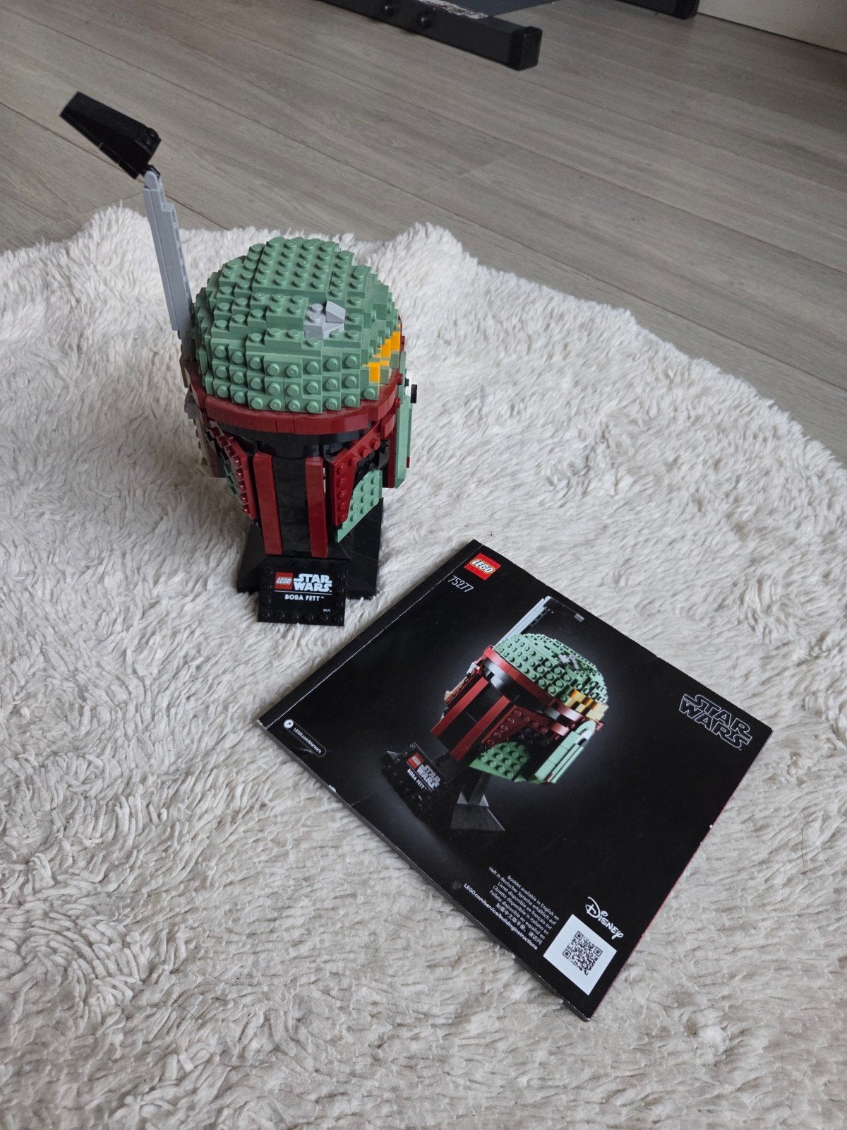 Lego Star Wars Boba Fett Helm (75277) - Zo goed als nieuw, Ophalen, Star Wars, Lego, Compleet
