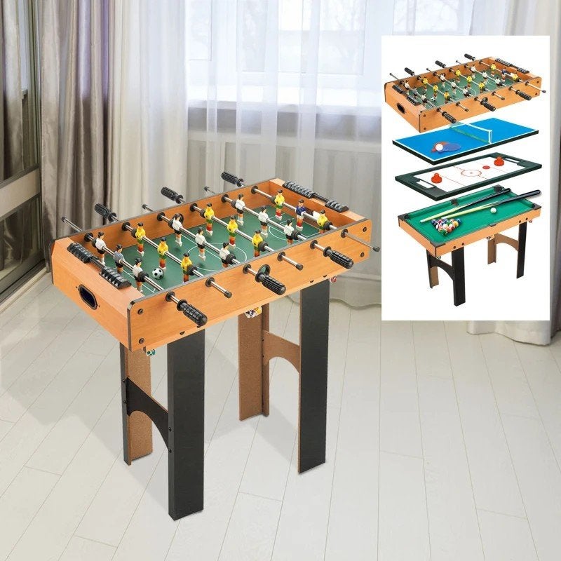 Homcom 4-in-1 speeltafel nieuw in doos, Kinderen en Baby's, Speelgoed | Voetbaltafels, Nieuw, Ophalen
