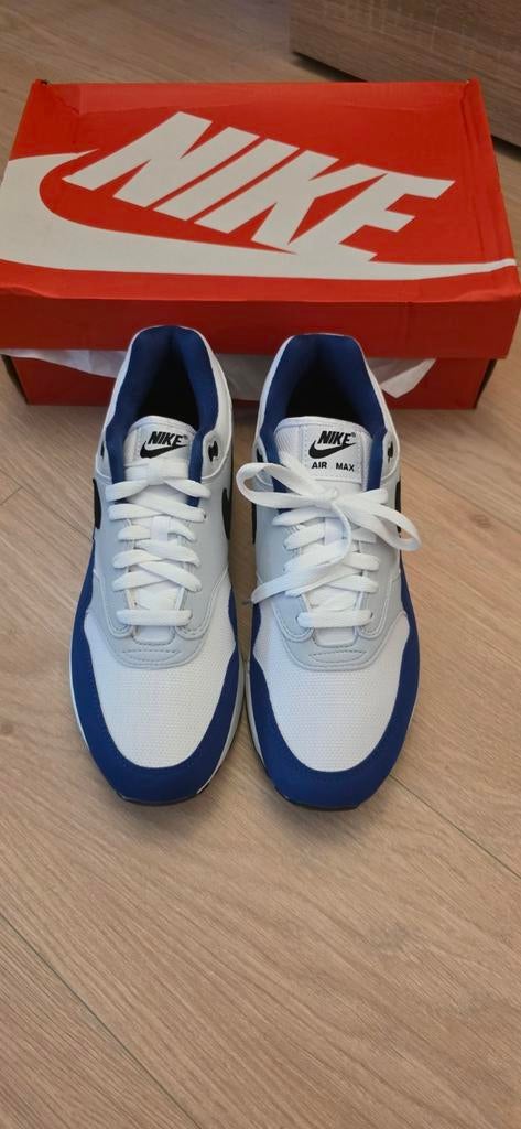 Nike Air Max 1 Royal Blue nieuw mt 8.5 42, Blauw, Nike, Nieuw, Ophalen of Verzenden