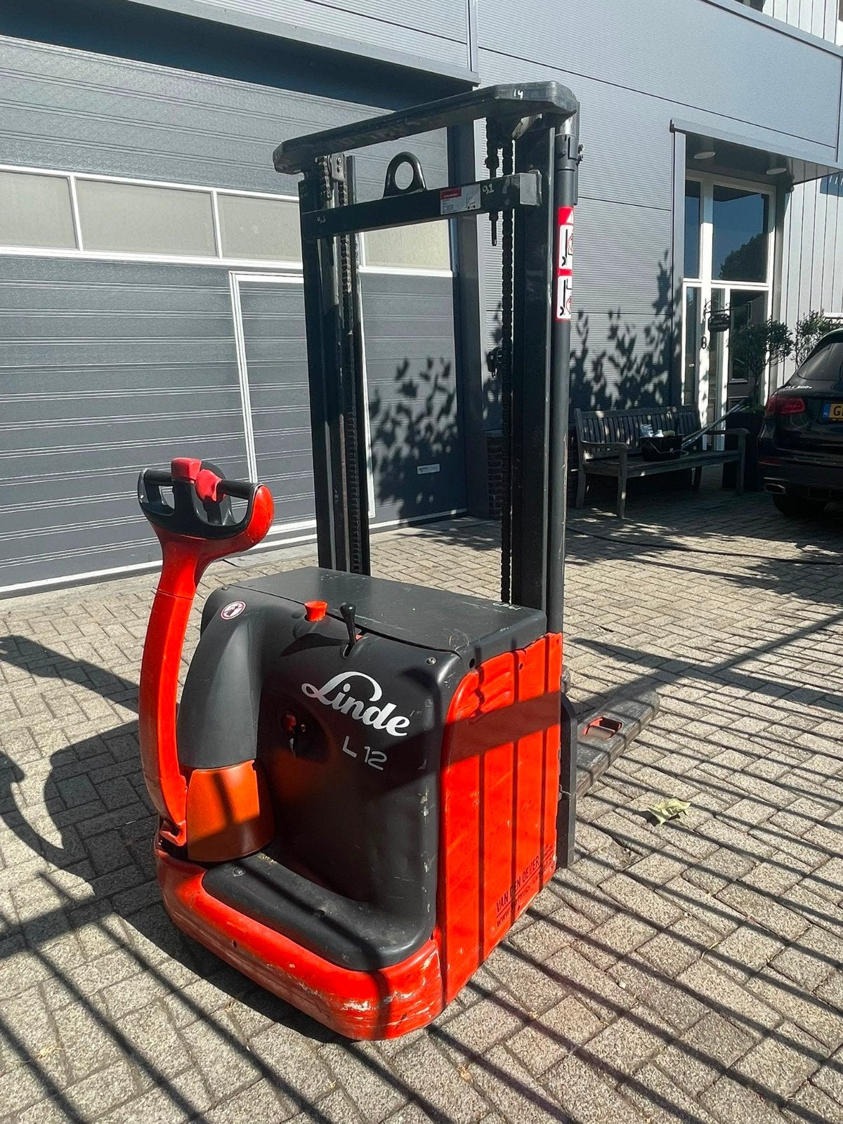 Linde Stapelaar L12 - 1200 kg hefcapaciteit, Ophalen, Stapelaar, Linde, 1000 tot 2000 kg