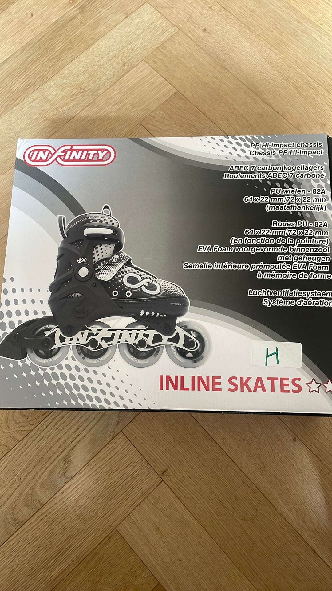 Infinity Inline Skates maat 30/33, Sport en Fitness, Skeelers, Ophalen of Verzenden, Verstelbaar, Nieuw