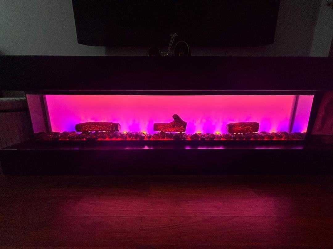 Tv Tafel, Ophalen, Zo goed als nieuw, Vrijstaande haard, Elektrische haard