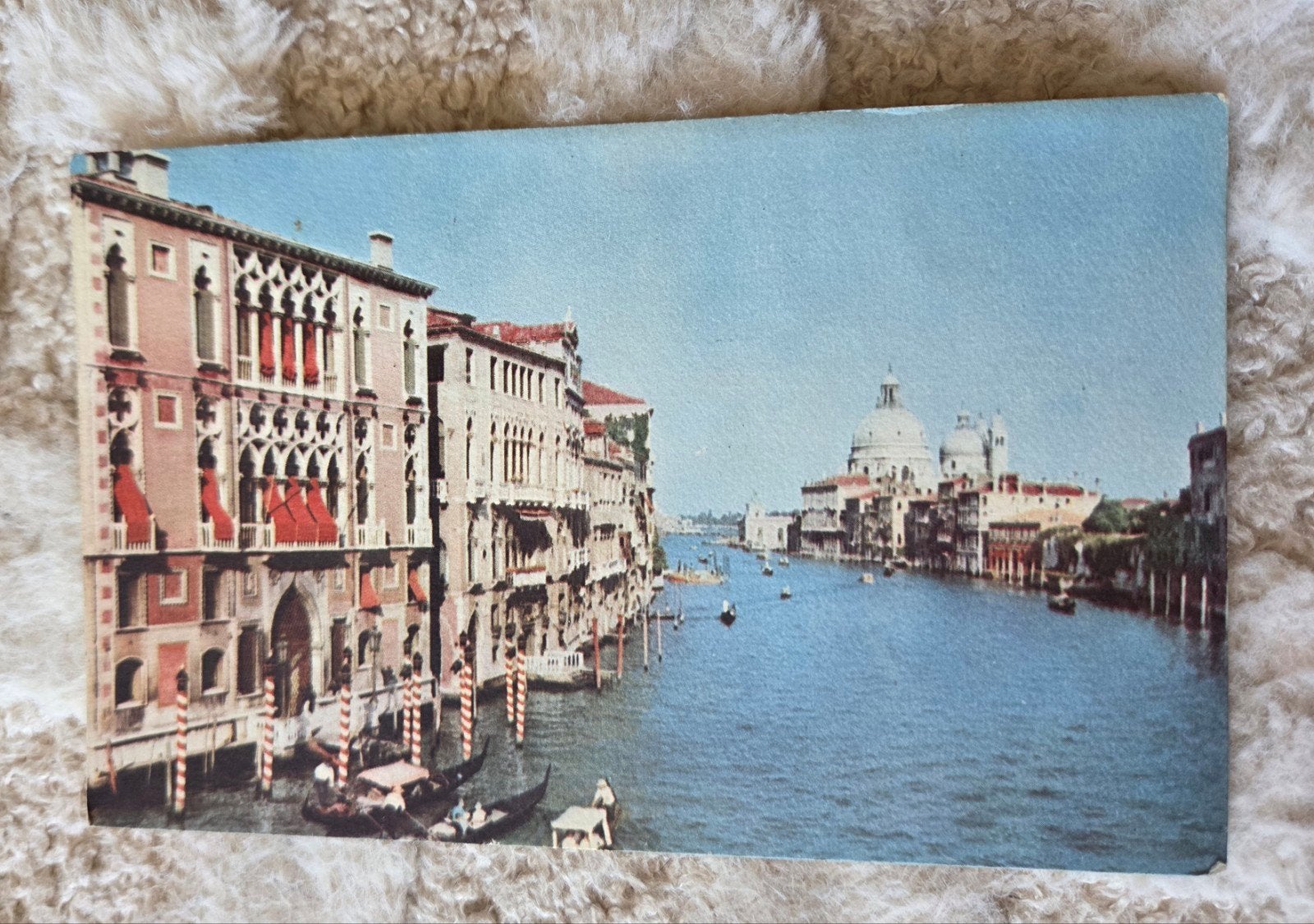 Vintage Ansichtkaart Venetië - Canal Grande, Verzenden, 1960 tot 1980, Ongelopen, Italië