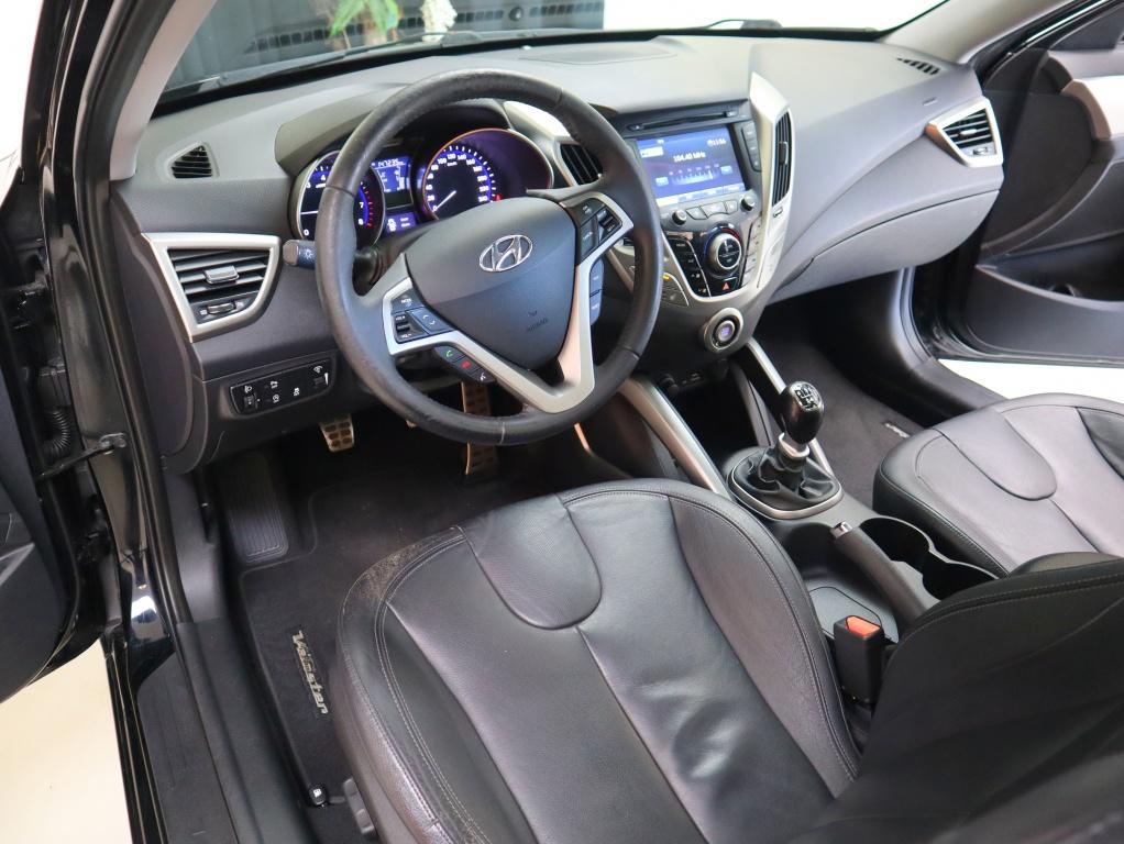 Hyundai Veloster 1.6 GDI i-Catcher | nw koppeling | volldeal, Gebruikt, 4 cilinders, 4 stoelen, Zwart