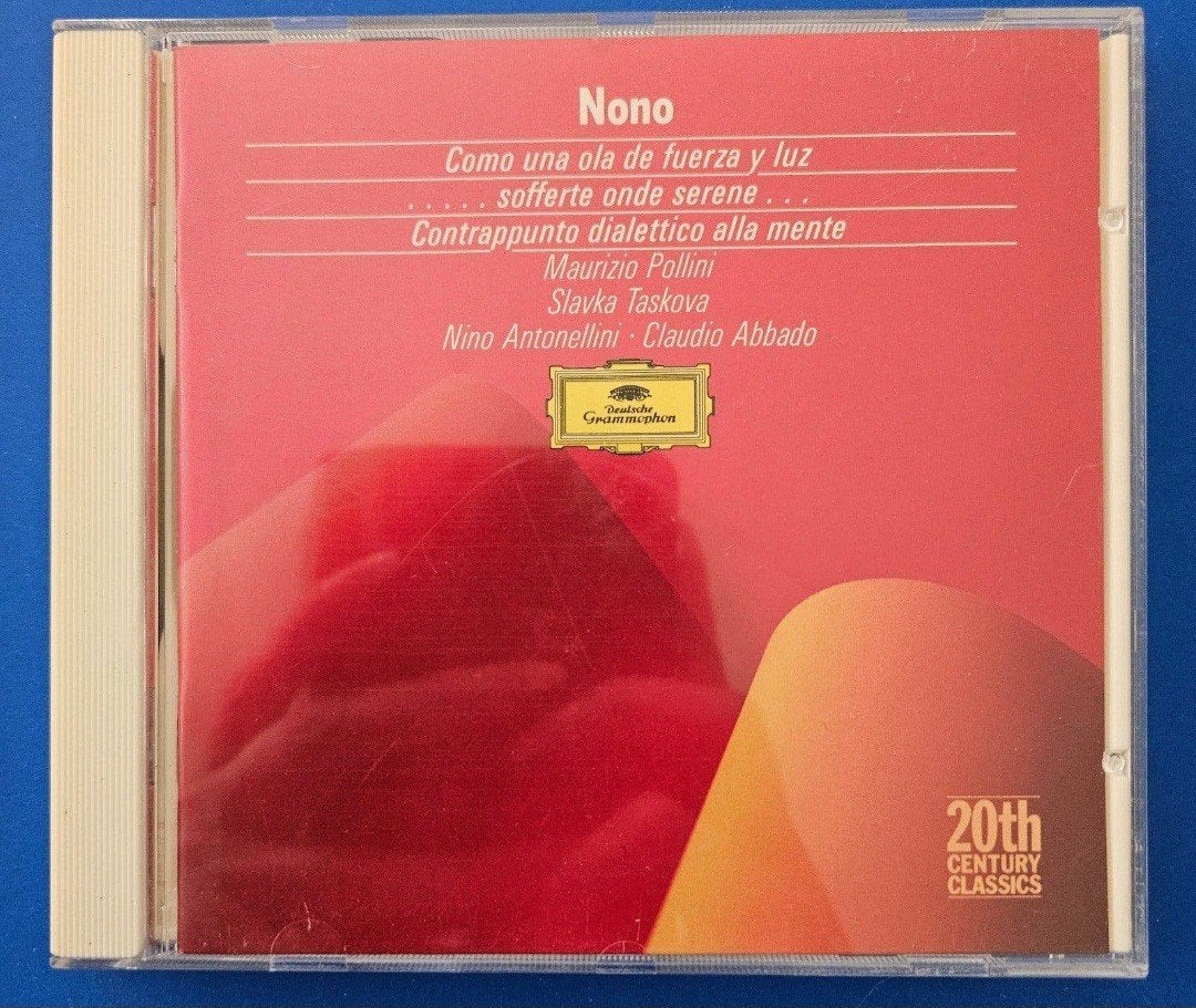 Luigi Nono – Como una ola de fuerza y luz / Sofferte onde se, Ophalen of Verzenden, Zo goed als nieuw