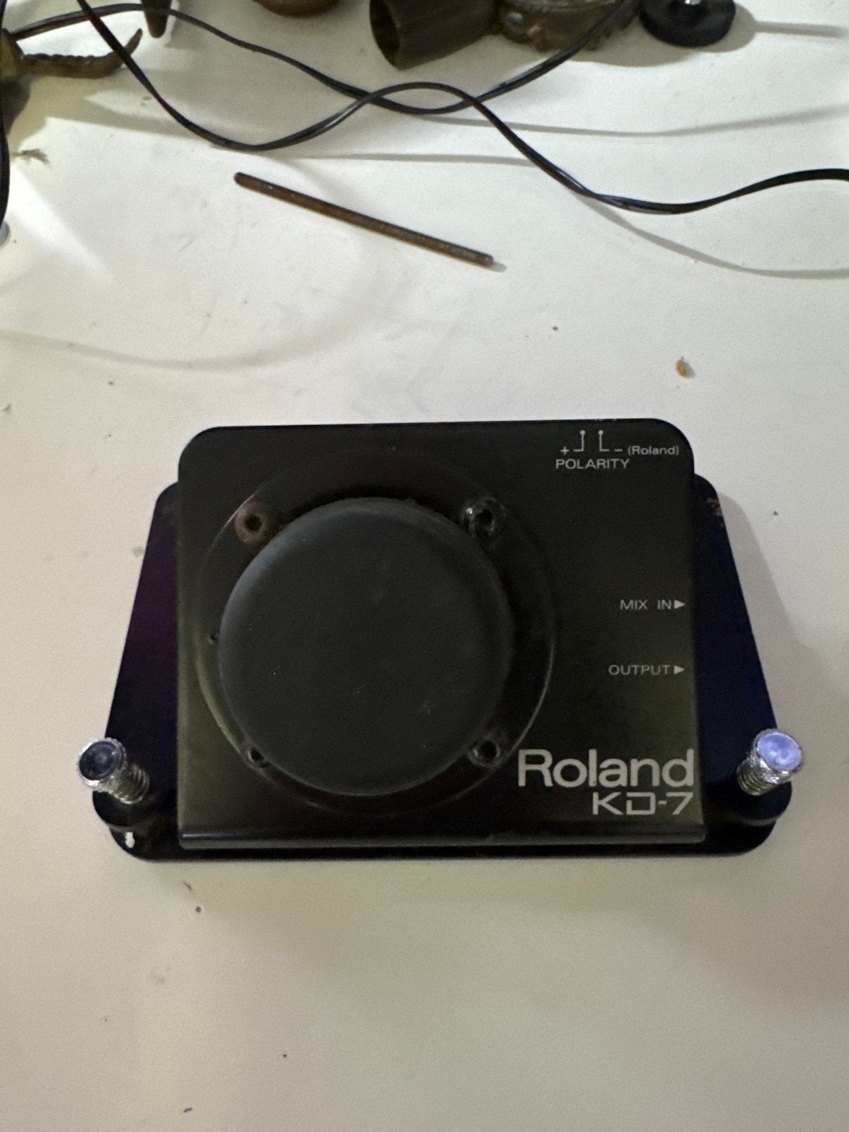 Roland KD-7 Kick Trigger Unit - Gebruikt, Muziek en Instrumenten, Ophalen of Verzenden, Gebruikt, Overige typen