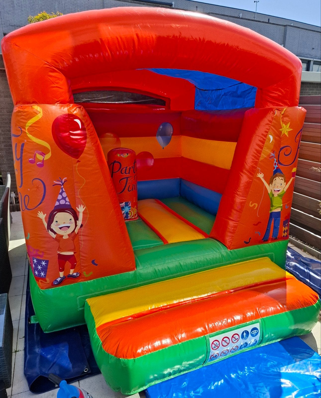 springkussen circus mini te huur, Ophalen of Verzenden, Zo goed als nieuw, Overige