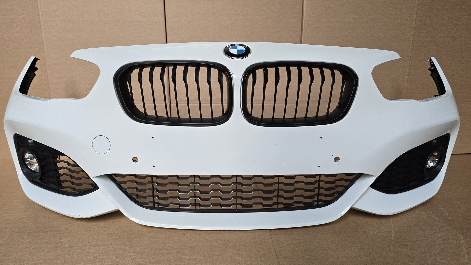 Voorbumper BMW 1 Serie F20 F21 LCI M Pakket 51118060283 A300, Gebruikt, -, Voor, Ophalen of Verzenden