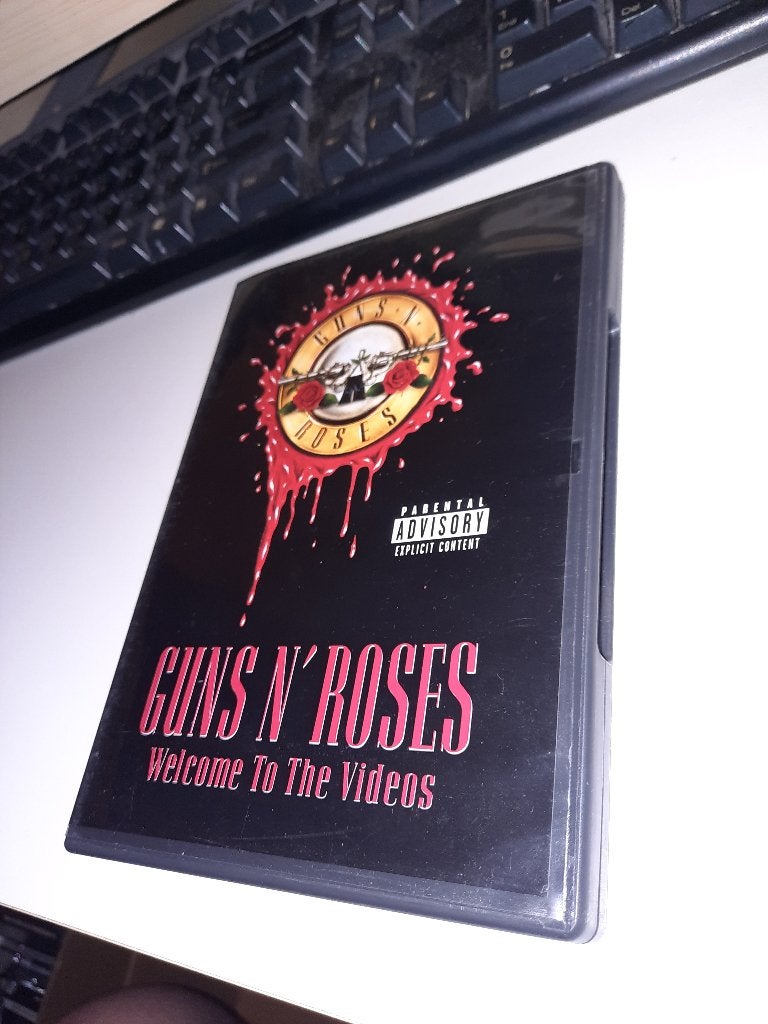 dvd Guns N' Roses – Welcome To The Videos, Alle leeftijden, Ophalen, Zo goed als nieuw