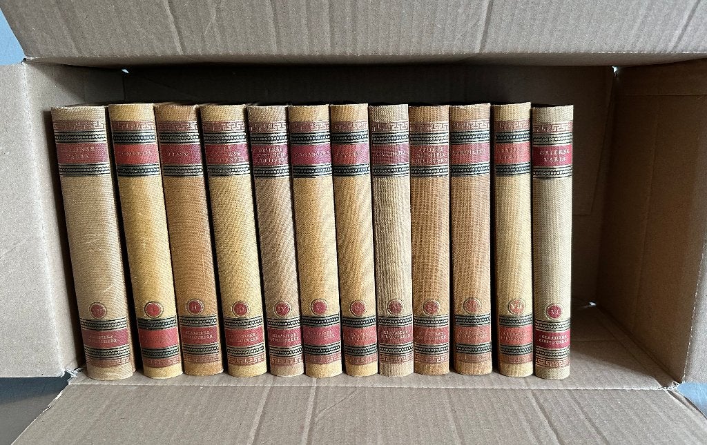 KLASSIEKE BIBLIOTHEEK Homerus, Ilias & Odyssee 12 delen, Boeken, Ophalen of Verzenden, Zo goed als nieuw, Hub. Cuypers jr.  en drs. JAM Douwes