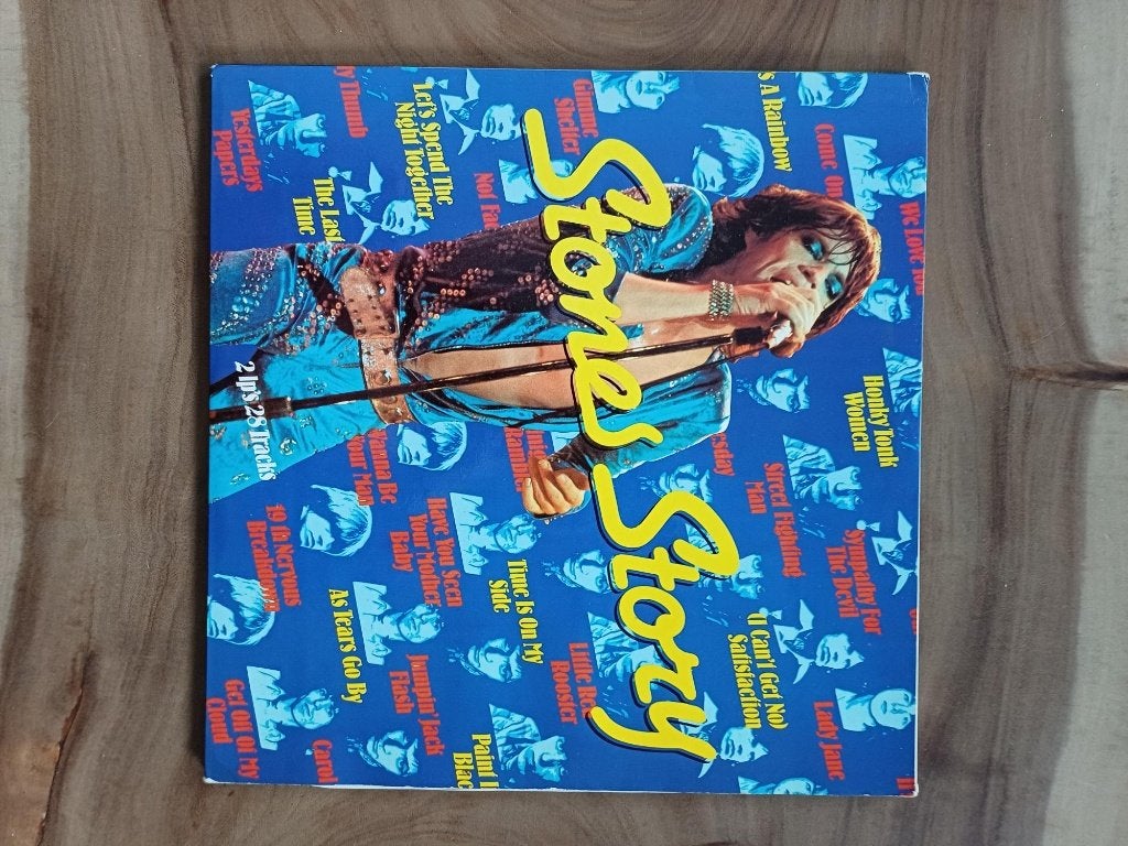 The Rolling Stones - Stones Story - Dubbel LP - Vinyl, Cd's en Dvd's, Vinyl | Rock, Ophalen of Verzenden, Zo goed als nieuw, 12 inch