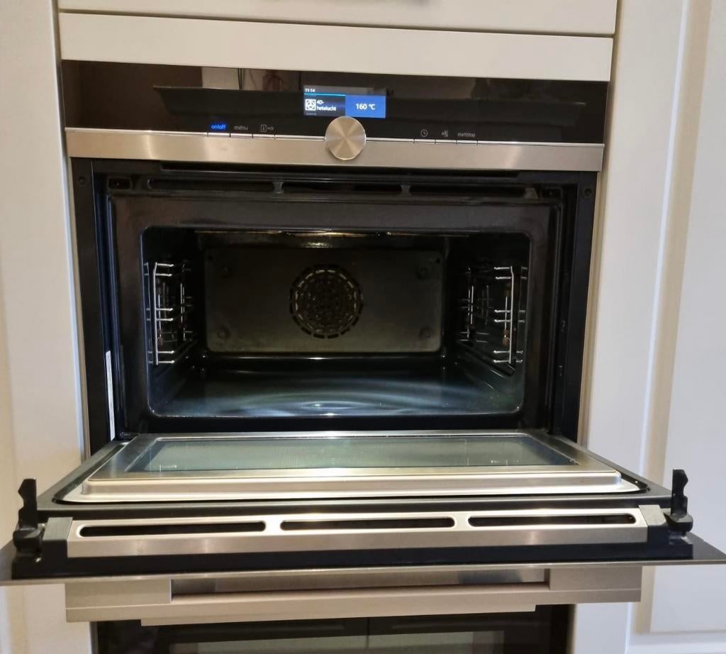 Siemens combi oven magnetron, Ophalen, Combimagnetron, Crisp, Zo goed als nieuw