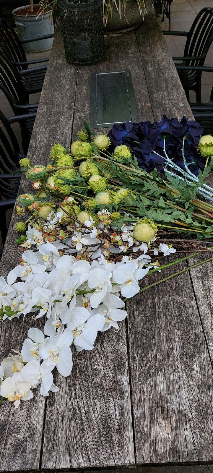 Bosbloemen zijdebloemen, Ophalen, Nieuw