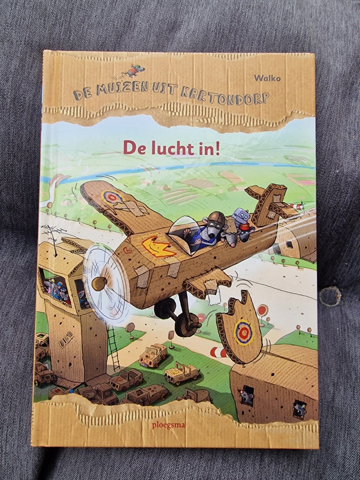 De Muizen uit Kartondorp: De lucht in! - Kinderboek, Ophalen, Gelezen, Walko, Fictie algemeen