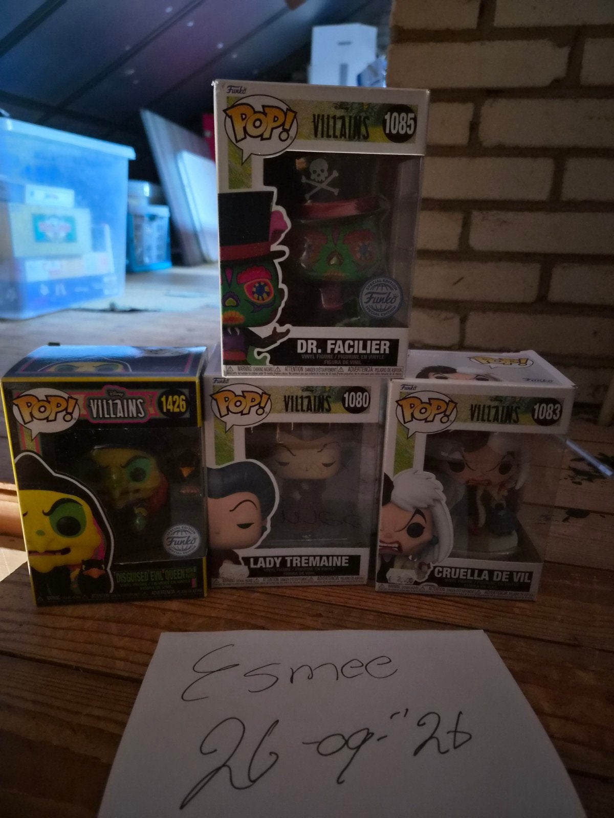 Funko Pop! Disney Villains Collectie (4 stuks), Ophalen, Zo goed als nieuw