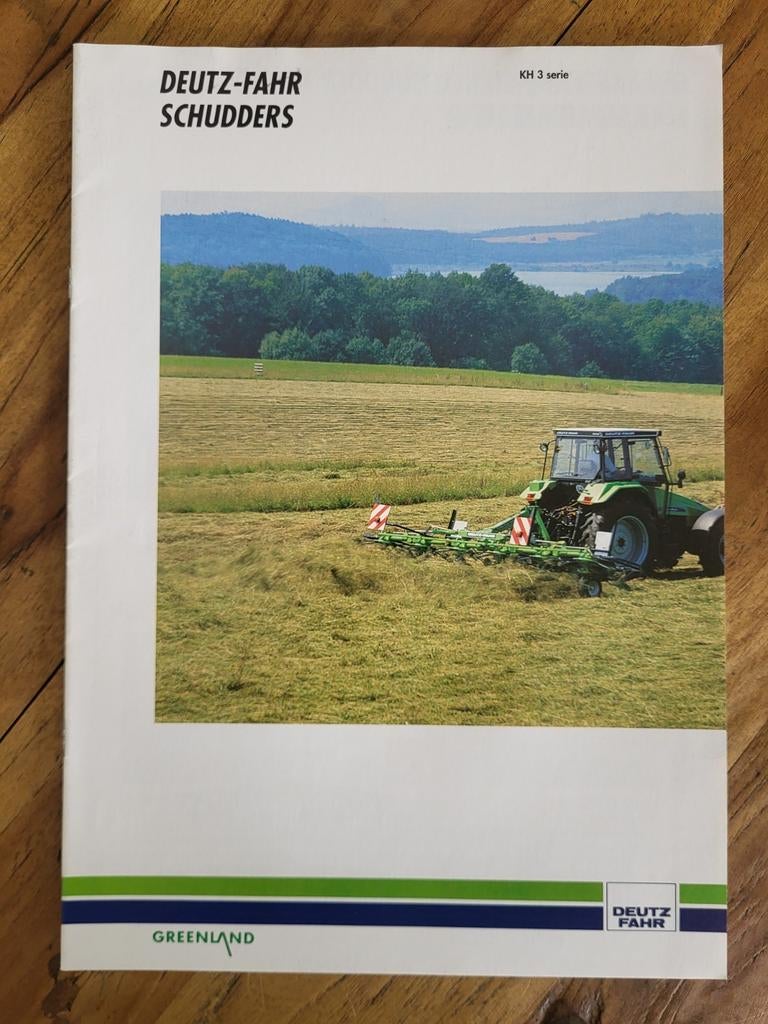 tractor folder Deutz-Fahr Schudders KH 3 serie, Ophalen of Verzenden, Zo goed als nieuw