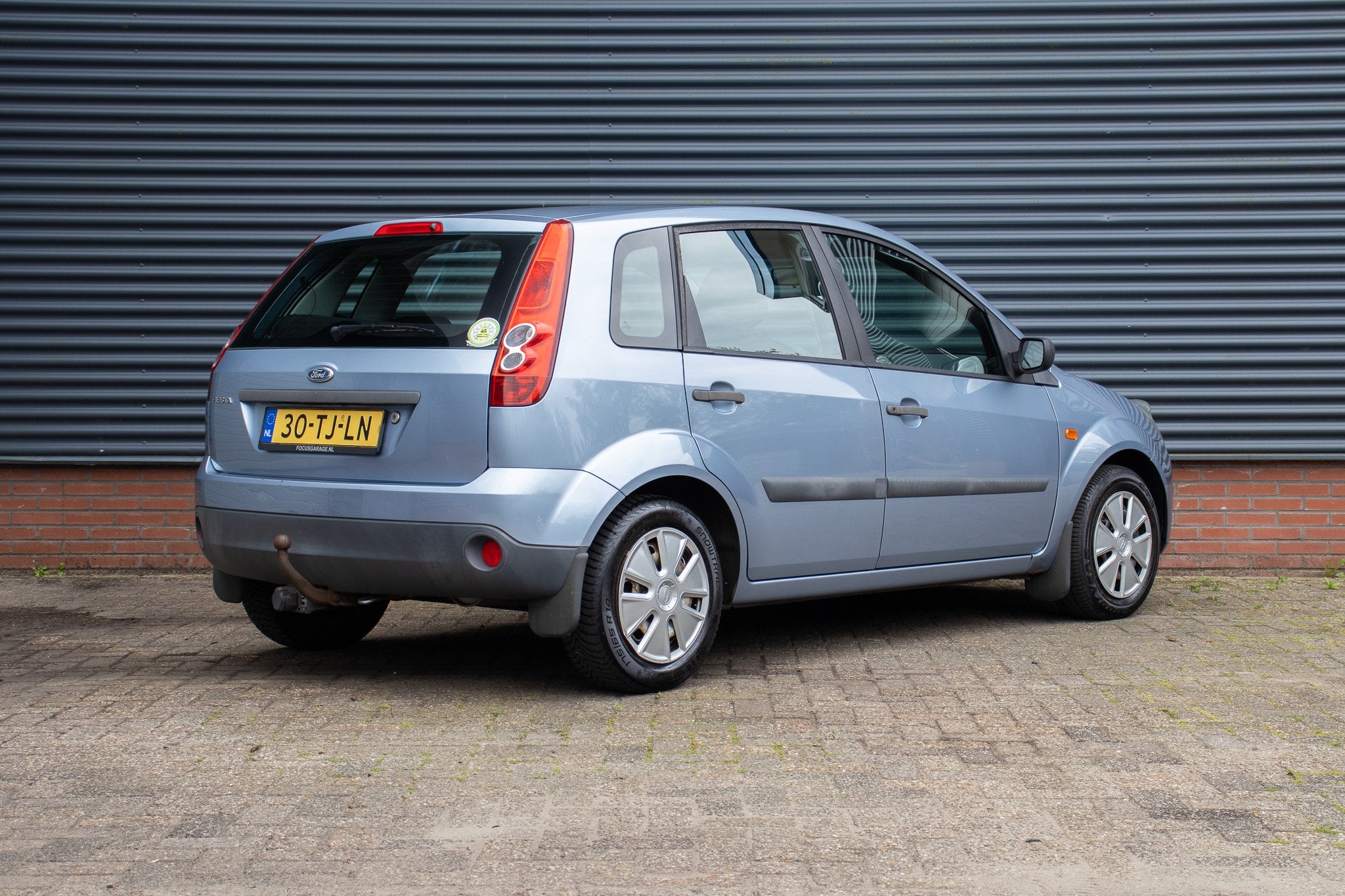 Ford Fiesta 1.30 1.3-8V Champion Airco, koppeling nieuw, 1299 cc, 4 cilinders, Blauw, Origineel Nederlands