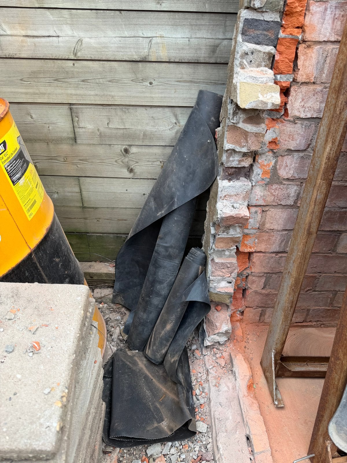 EPDM dakbedekking / vijverfolie, Ophalen, Gebruikt, 5 tot 10 m², Folie