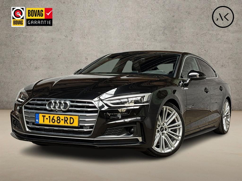 Audi A5 Sportback 40 TFSI S-Line Sport 190Pk Automaat (2X S-, Auto's, Audi, 12 maanden, Gebruikt, Leder en Stof, Bedrijf